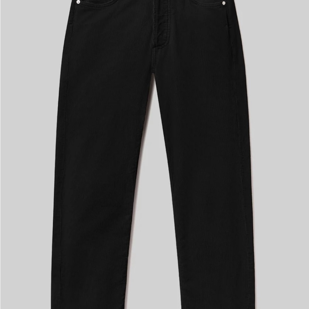 Citizens Of Humanity Black Blaine Vintage Straight Corduroys size 30 new tags! - Picture 6 of 6